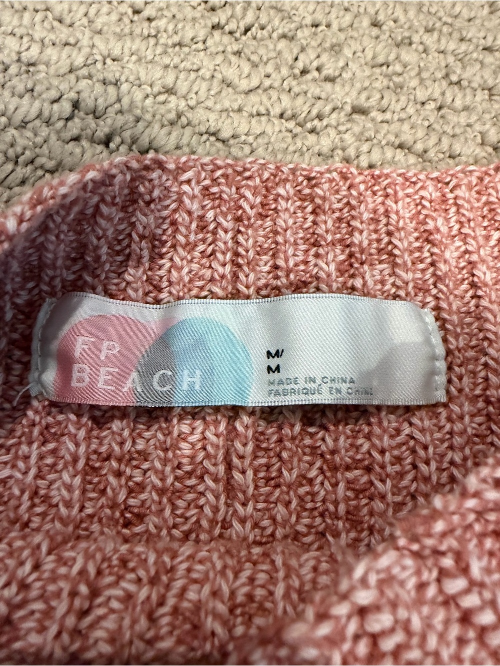 Women’s Free People Freya sweater set in terracotta orange size M. - Picture 3 of 4